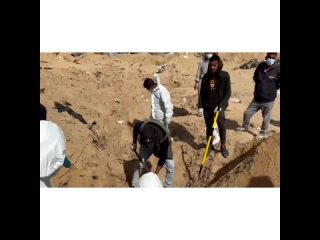 📰 Массовое захоронение с 180 телами обнаружено в больнице Насер в Хан-Юнисе