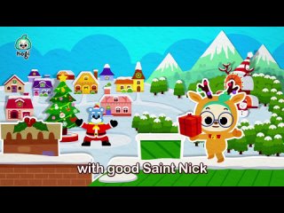 Merry Christmas Happy Holidays!   Carols and Colors for Kids   Play with Hogi  Pinkfong
