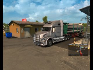 Euro Truck Simulator 2 Казань - Ульяновск везу трубы на Volvo fh730