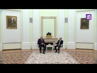 Путин провел встречу с Лукашенко
