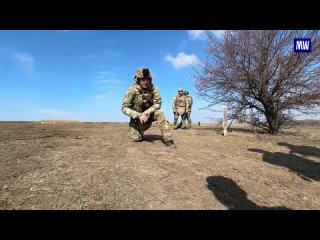 Assault units of Russian paratroopers completing training