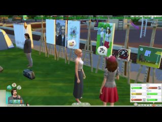 3 серия Sims 4 Симафор молодой предприимчивый художник