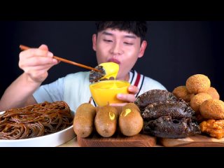 Мукбанг |Корейский мукбанг| Еда на камеру | Mukbang | ASMR