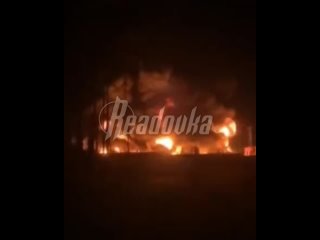 В Калуге сильный пожар на нефтеперерабатывающем заводе  местные сообщают об атаке беспилотников