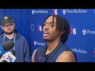 Tyrese Maxey on learnings from time without Joel Embiid 🗣️