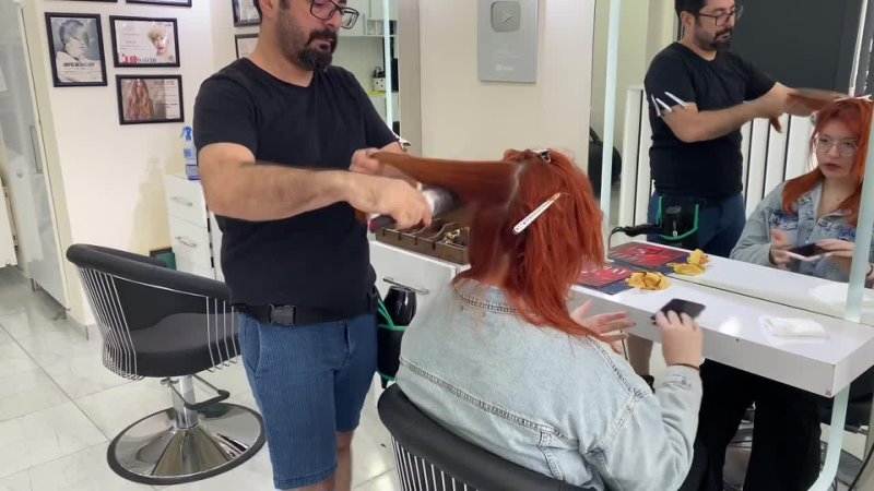 Serkan Karayilan Hairdresser  - HOW TO BLOW DRY？