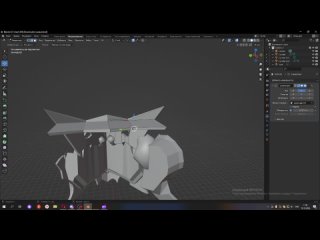 Создание 3D-модели героя из игры Dota 2 в программе Blender. Часть 5