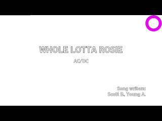 AC-DC - Whole Lotta Rose (караоке)