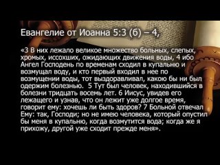 BS650 Rus 30  Некоторые хорошо известные текстуальные проблемы  Евангелие от Иоанна