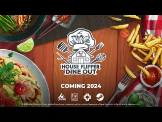 Дополнение “Dine Out“ для игры House Flipper выйдет в 2024 году!