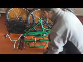 Трехколесный велосипед для взрослых грузовой _ Инструкция по сборке _ Видео инструкция Трайк Байк