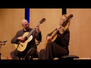 DUO KUPINSKI - Waltz  No.2 by Frederic CHOPIN _ Antwerpen Gitaarfestival @SiccasGuitars