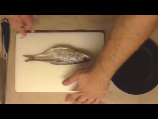Как чистить вяленую рыбу