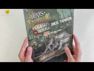 Heroes of Normandie: Big Red One Edition [2022] | Heroes of Normandie: Pegasus Bridge Dice Tower - Unboxing [Перевод]