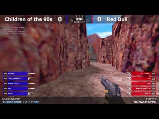 Шоу-Матч по CS 1.6 [Children of the 90s -vs- Red Bull] 2map @kn1feTV