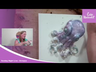 (141) Octopus Cake Sculpt _ The Cake Illusionist LIVE