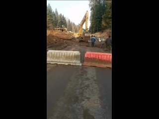 В Башкирии из-за половодья смыло мост: дорога Нефтекамск-Дюртюли закрыта