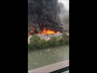 Huge fire erupts at fast-charging factory in Italy's Bolzano