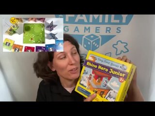 My Very First Games: Rhino Hero Junior 2020 | SNAP Review  Rhino Hero Junior with The Family Gamers Перевод