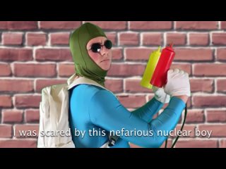 Nuclear Man vs The Condiment King. PowerPoint Rap Battles