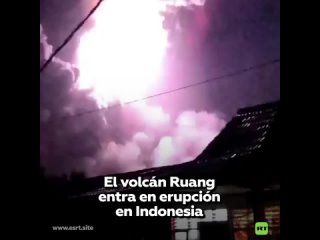 Cientos de evacuados tras varias erupciones de un volcn en Indonesia