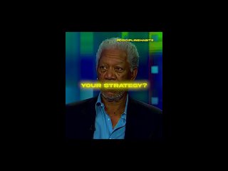 Morgan Freeman gives a masterclass in how to play the game right