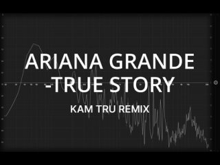 Ariana Grande - True Story (Kam Tru Remix)