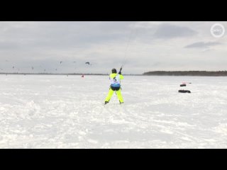 В связи с погодными условиями, запланированные соревнования по сноукайтингу «Северный ветер» переносятся. На озере Ханто они дол