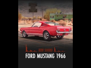 Звук выхлопной системы Ford Mustang 1966. Коллекция звуков THOR