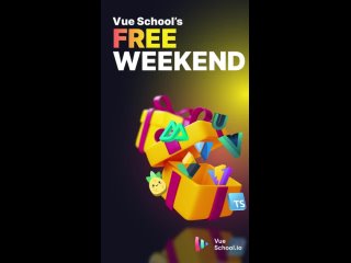Vue School FreeWeekend Offer (Дата оригинальной публикации: )