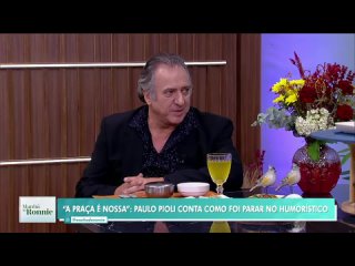 RedeTV - Paulo Pioli conta como Carlos Alberto o chamou para o &quotA Praa  Nossa"