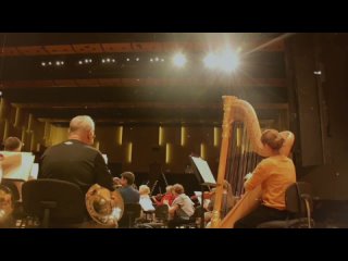 Репетиция симфонического оркестра в Москве