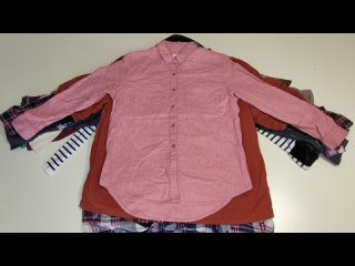 Лот 3775 Лёгкий женский джемпер, рубашки Канада крем. цена 1120 руб/кг вес 5.5кг