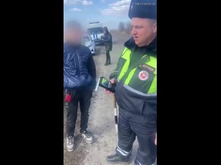 Пьяного подростка на ВАЗе задержали в Воронежской области