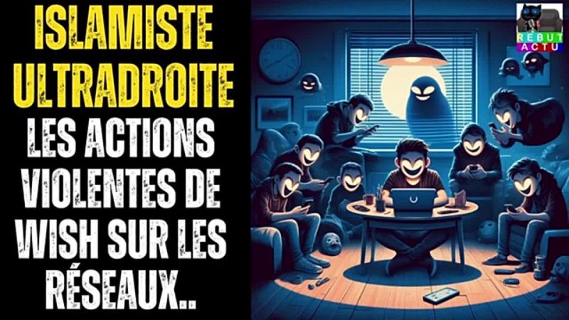 3 ADOS ISLAMISÉS ET UN MEC DE 22 ANS D'ULTRADROITE MIS EN EXAMEN.. ILS ONT CAUSÉ SUR LES RÉSEAUX