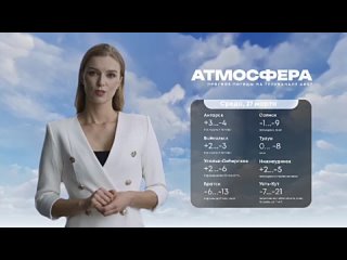 Бриза Безоблачная в эфире областного телеканала АИСТ! С прогнозом погоды на завтра, 27 марта