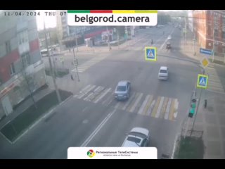 Видео от ДТП в Белгороде и области