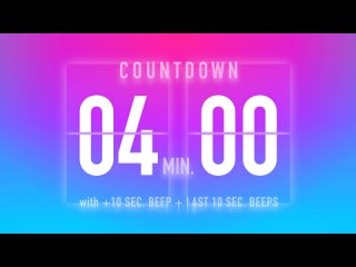Countdown Timer 4 Minutes + Karen Sevak - Generi Kanche (2024)