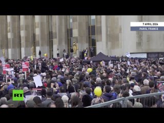 🇫🇷  Paris : grand rassemblement de soutien à Israël