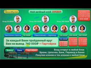 Новый проект Green my Club