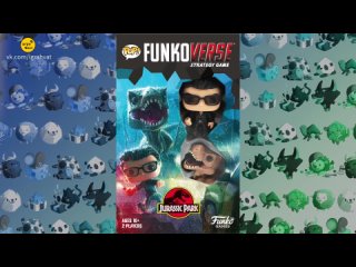 Funkoverse Strategy Game: Jurassic Park 101 [2020] | Jurassic Park T Rex and Malcolm Funkoverse First Look - w... [Перевод]