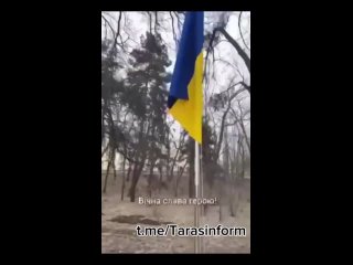 Весеннее обострение в разгареВ Киевском ботаническом саду поставили памятник погибшему бойцу бригады Азов НАВОЗ с позывным
