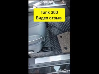 3d коврики в Tank 300 видео отзыв