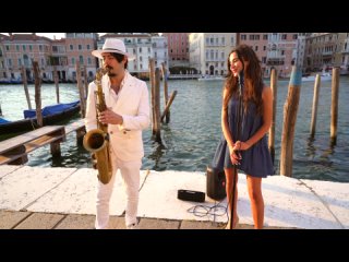 ALL BY MYSELF - Daniele Vitale feat. Benedetta Caretta (Sax  Voice) in Venice
