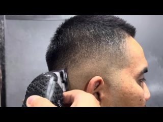 Alarcon Barbershop - Botak fade tutorial ⧸ buzz cut , Bosan rambut PANJANG 😁💈✂️