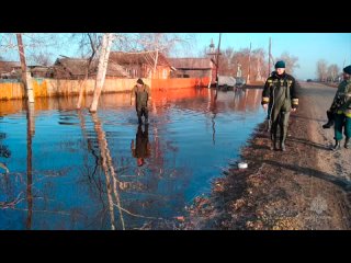 Кадры, снятые накануне в селе Солоновка Волчихинского района Алтайского края 🤝