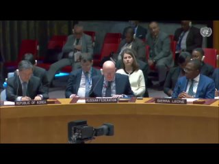 ️Видео выступления Постоянного представителя В.А.Небензи на заседании Совета Безопасности ООН по атакам на Израиль
