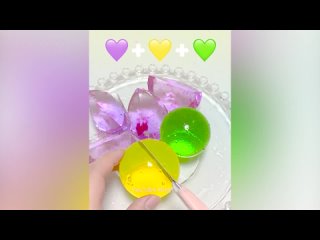 💜+💛+💚Tape Balloon DIY with Super Giant Orbeez and Nano Tape ASMR🎧