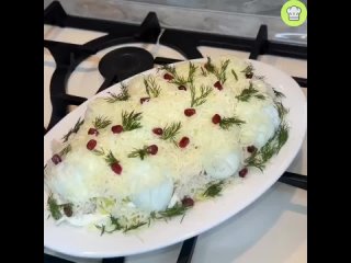 Вкусный и сытный салат “Облачко“