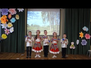 Коллектив Вишенка, песня Детство, вокальное исполнение, детский сад.